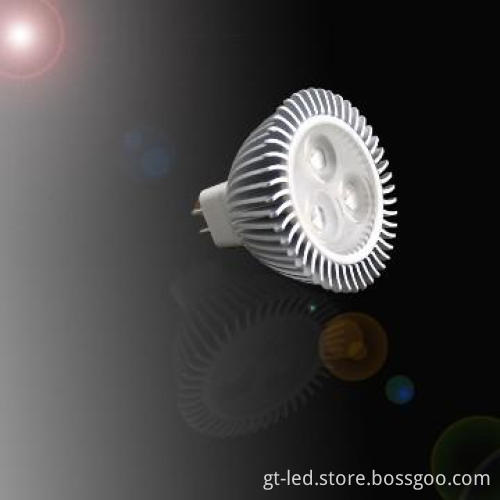 LED high power GU10 4W spotlight,high lumen 400lm